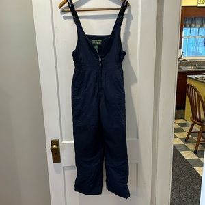LL Bean Snow pants/bibs size 12